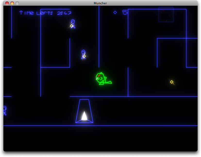 Muncher's Labyrinth gameplay screenshot